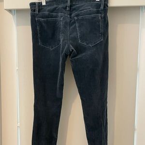 Joes jeans velvet with a “worn” look